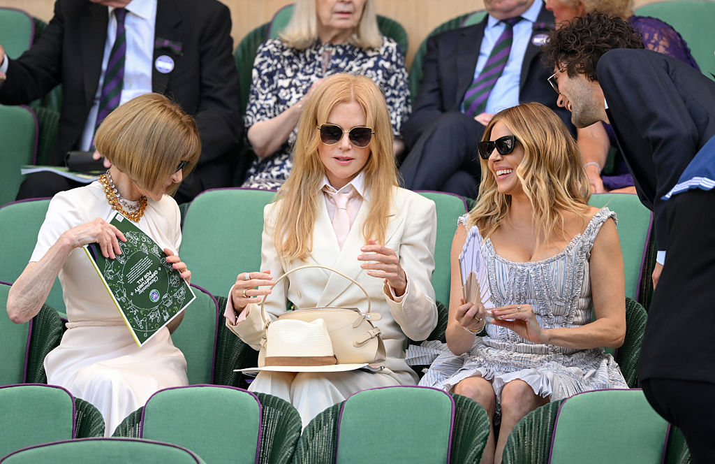 Nicole Kidman és Anna Wintour a 2026-os Wimbledon teniszbajnokságon
