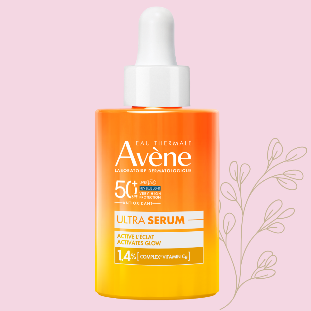 Avéne Ultra Serum fényvédő ragyogásfokozó szérum SPF50
