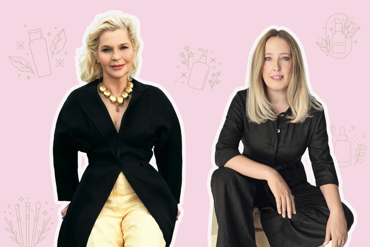 Lilu és Rózsa Ági, a Marie Claire szépségszerkesztője