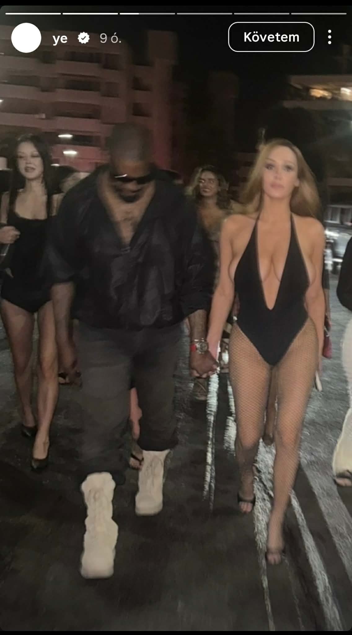 Bianca Censori és Kanye West