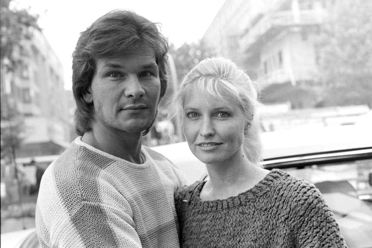Patrick Swayze és felesége, Lisa Niemi, 1987.