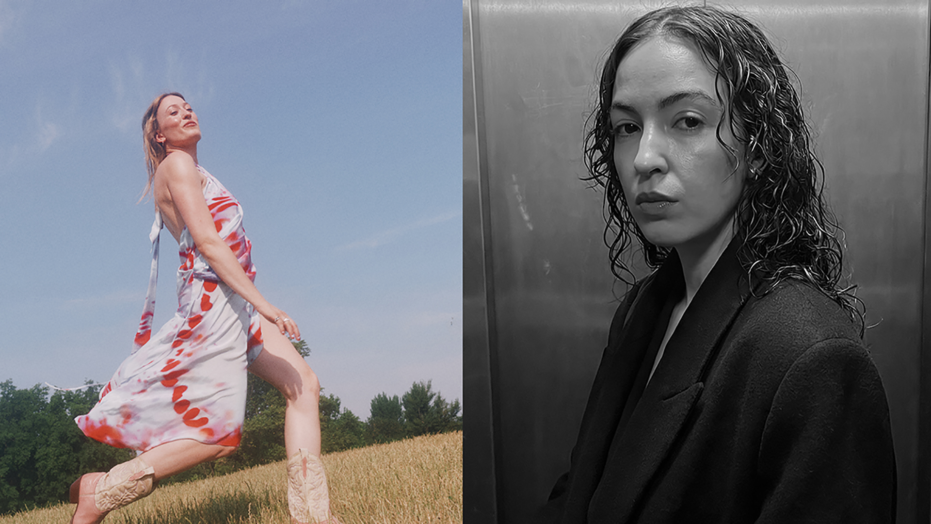 magyar-divat-fodor-boglarka-daige-interju | Marie Claire Fodor Boglárka divattervező és Schoblocher Barbara énekesnő a Daige új kampányában