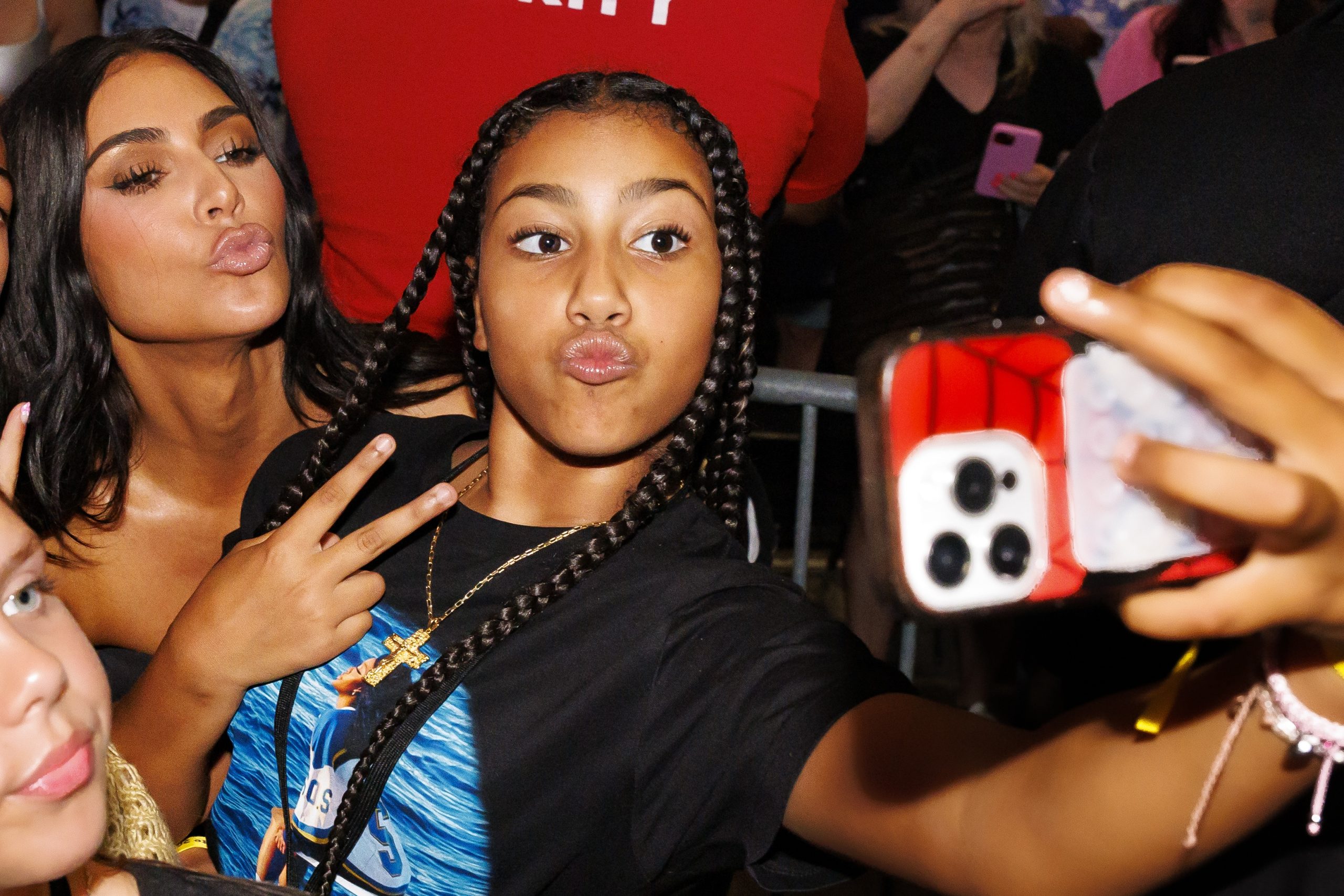 Kim Kardashian és North West
