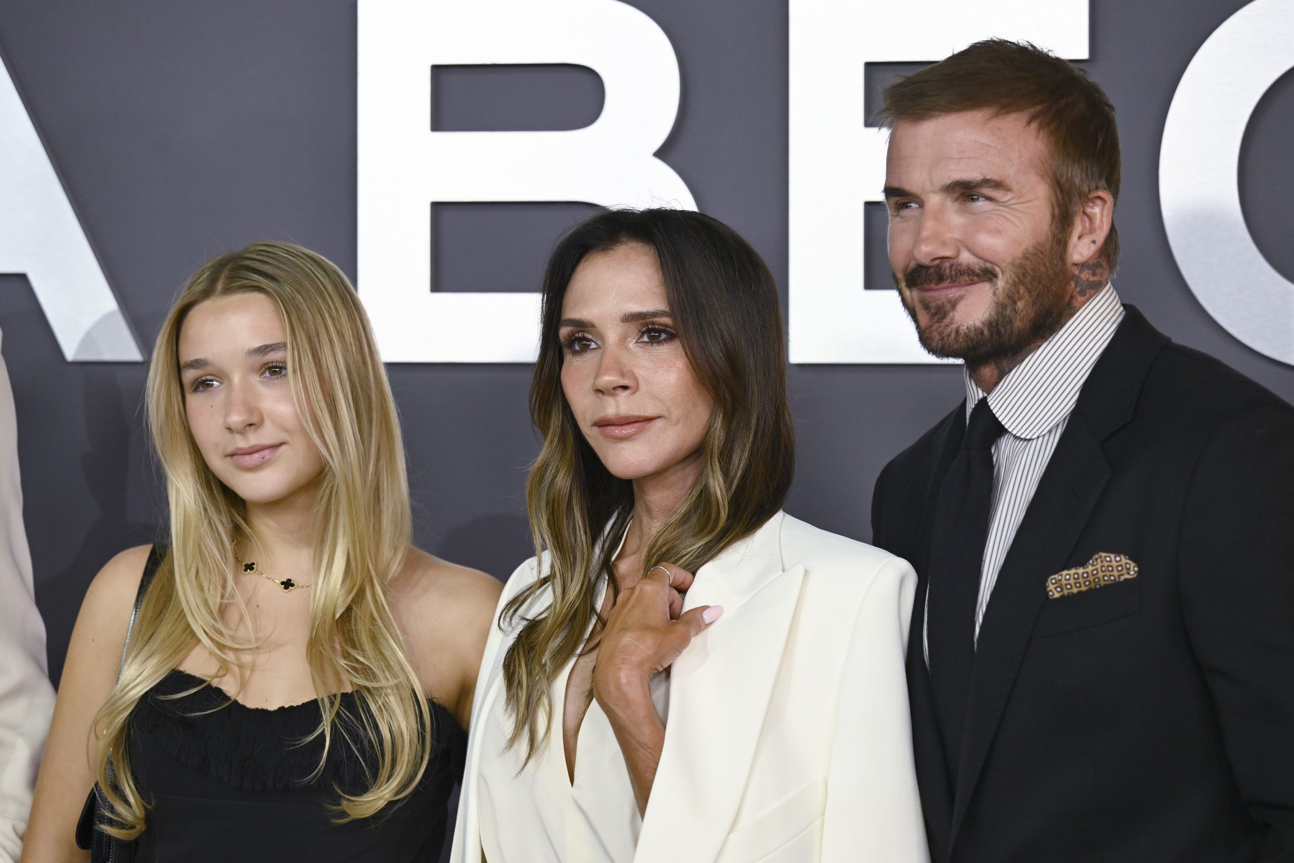 David, Victoria és Harper Bekcham