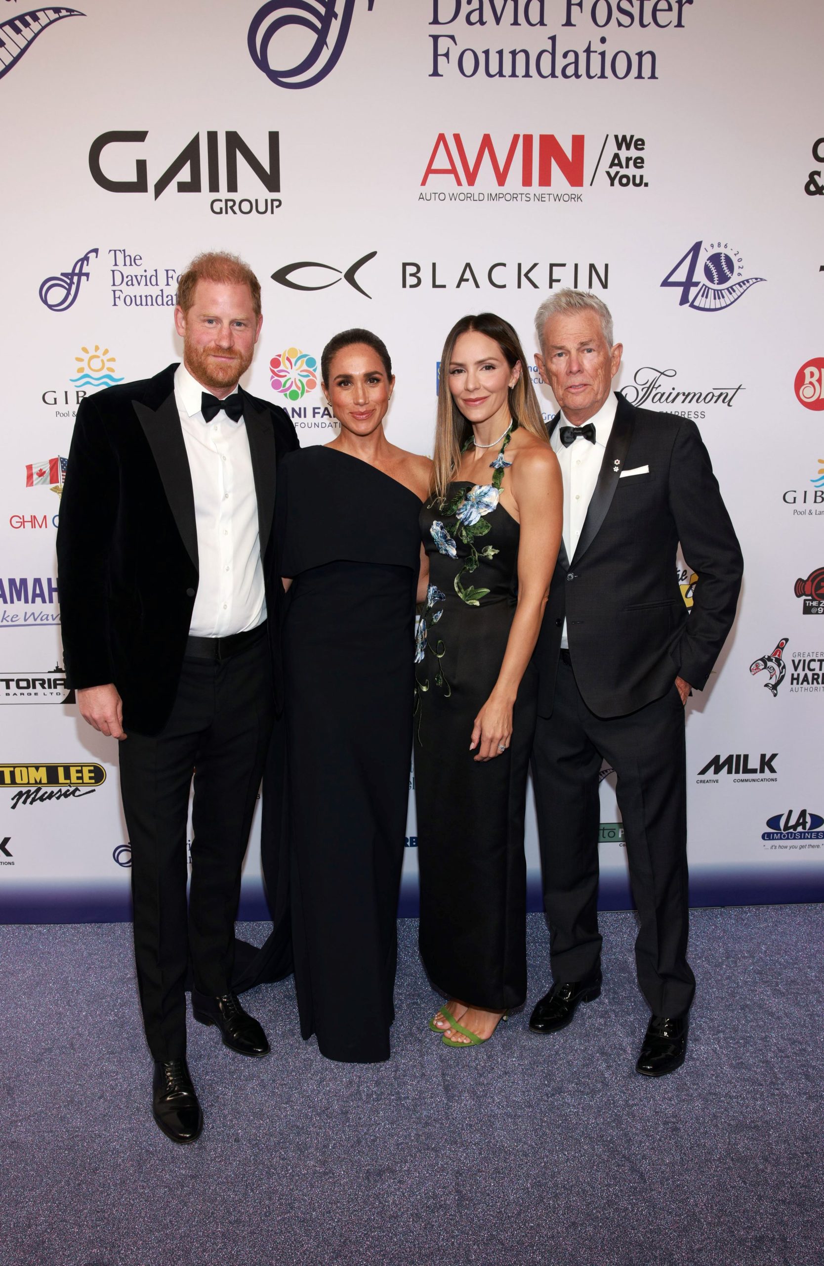 meghan-markle-diana-hercegno-ekszerei | Marie Claire Harry herceg, Sussex hercege, Meghan, Sussex hercegnéje, Katharine McPhee és David Foster részt vesznek a David Foster Alapítvány fennállásának 40. évfordulója alkalmából rendezett ünnepségen