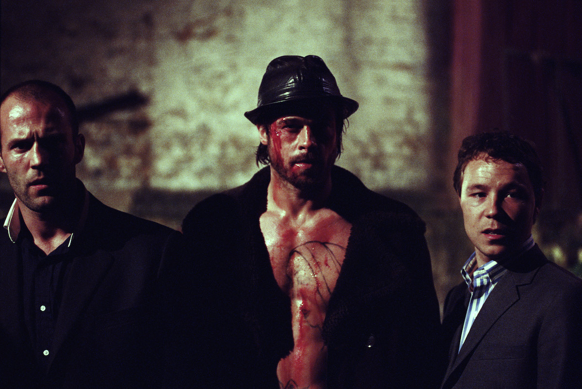 uriemberek-guy-ritchie-top-5-filmje | Marie Claire jelenet a Blöff című filmből, Brad Pitt véresen
