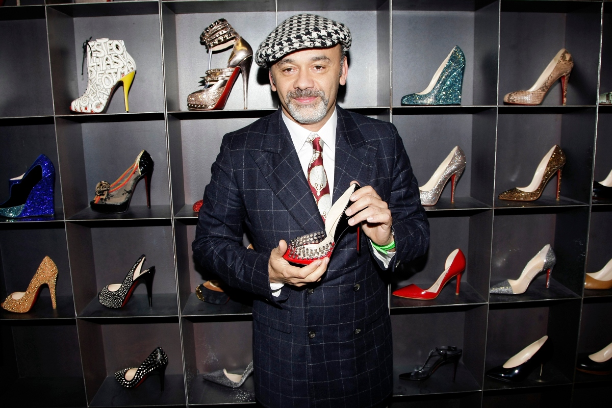 Christian Louboutin cipőtervező a Christian Louboutin koktélfogadáson a The Corner Shopban, 2010. február 4-én, Berlinben.