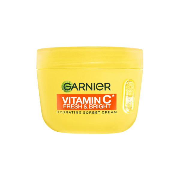 kremmania-beauty-box-2026-augusztus-leteszteltuk | Marie Claire Garnier Vitamin C Fresh & Bright hidratáló sorbet krém