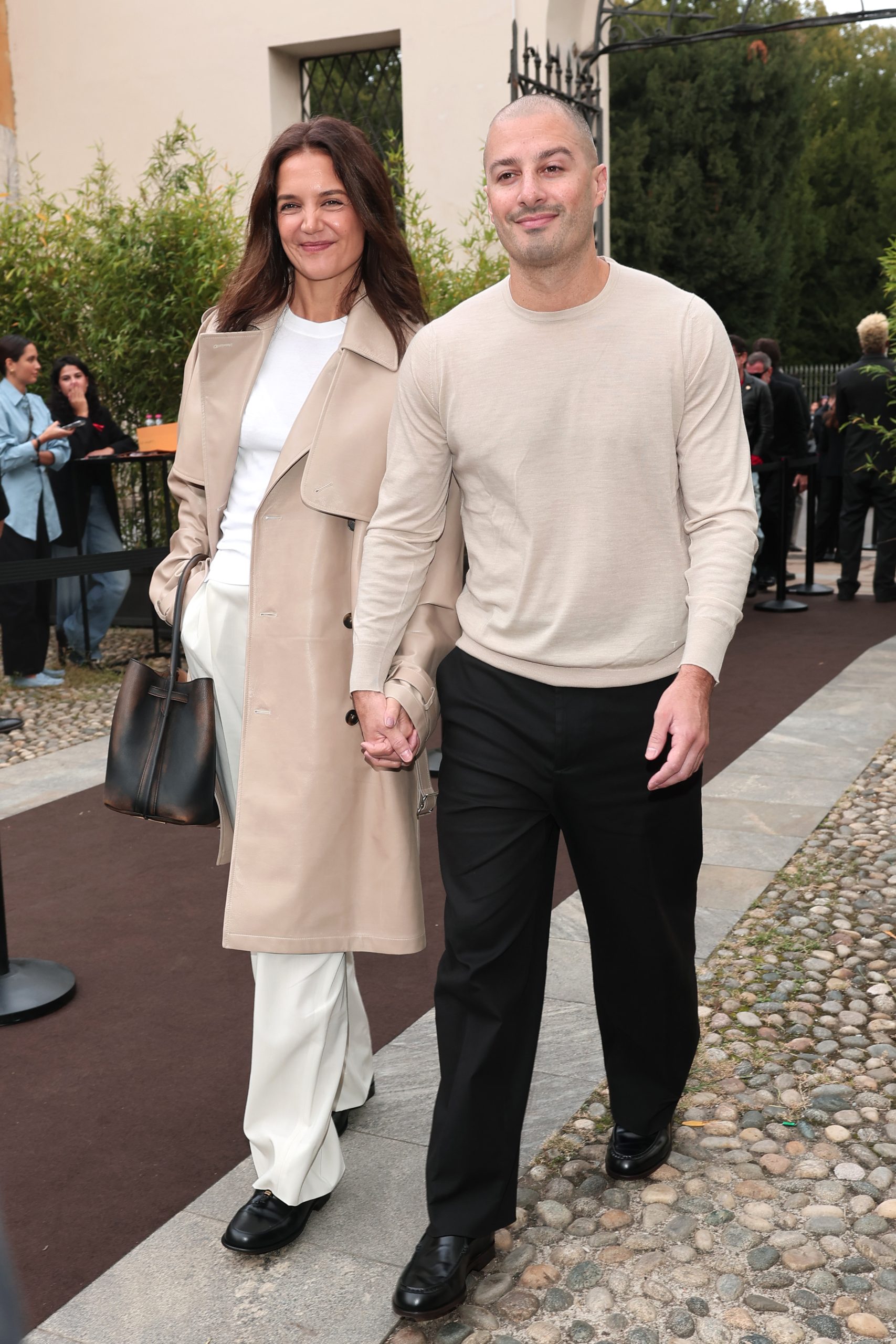 milanoi-divathet-2026-katie-holmes-jason-bard-yarmosky | Marie Claire Katie Holmes Jason Bard Yarmosky