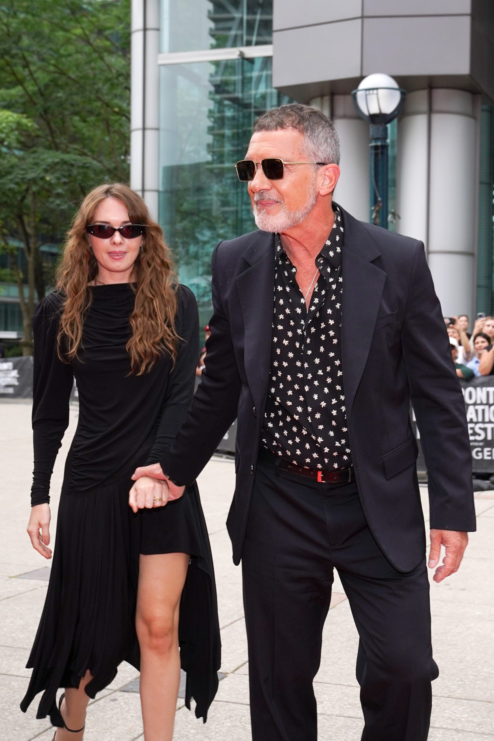 Antonio Banderas és lánya, Stella a torontói filmfesztiválon