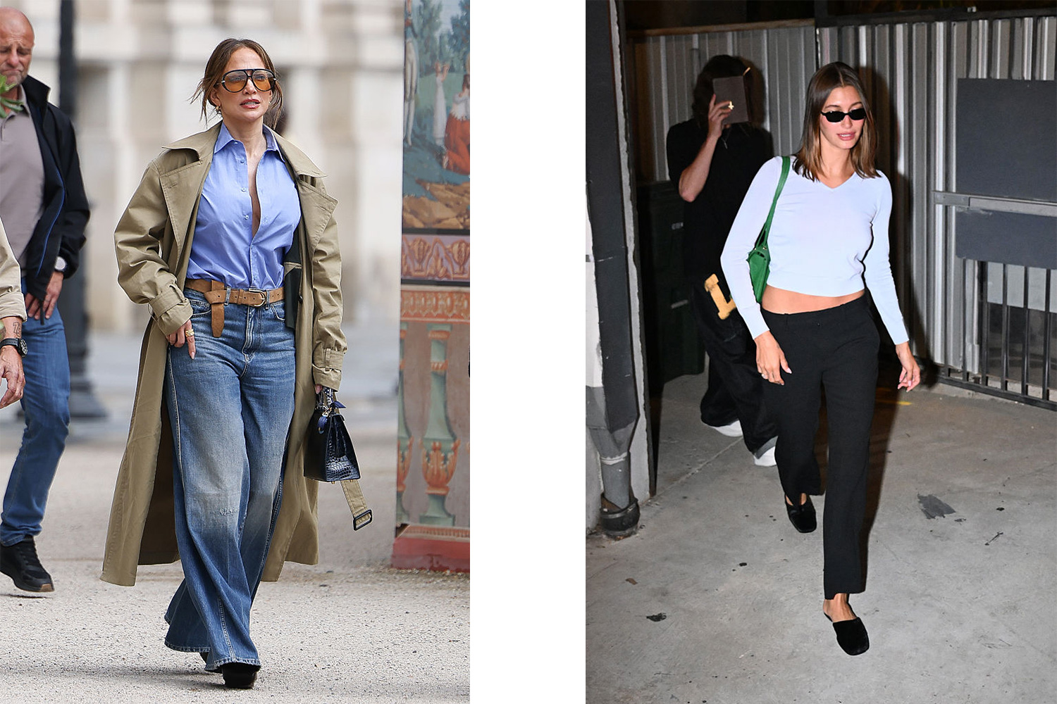 Jennifer Lopez és Hailey Bieber