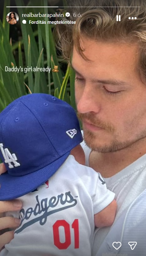 palvin-barbara-es-dylan-sprouse-gyereke | Marie Claire Dylan Sprouse a kislányával