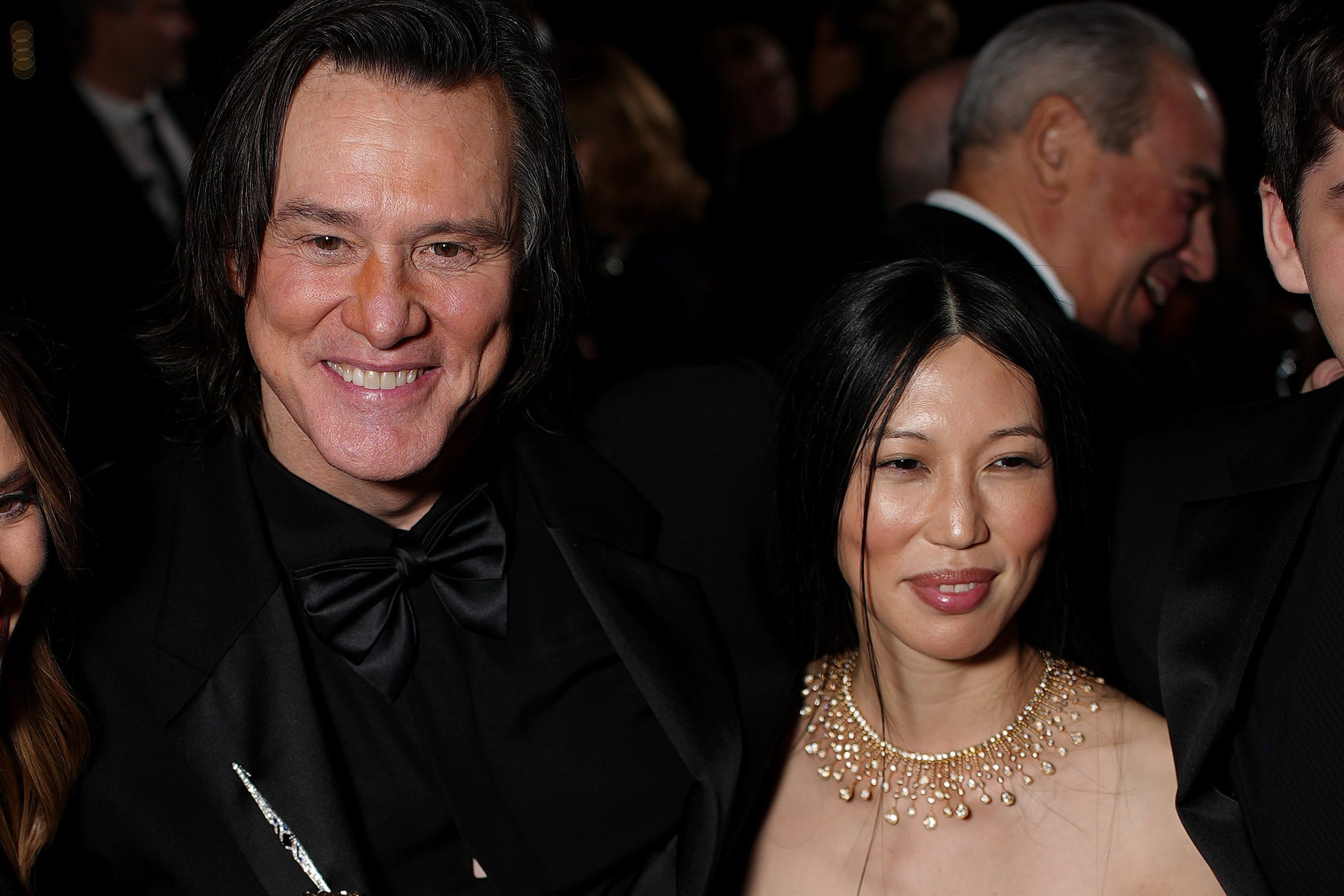 Jim Carrey és Min Ah közelről