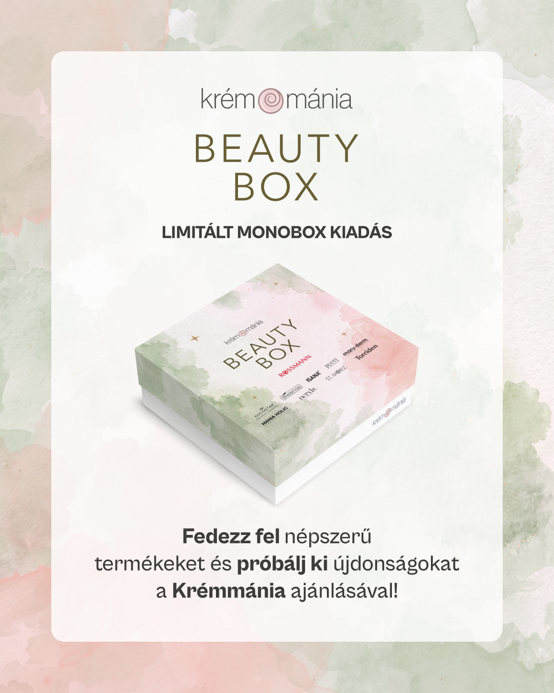 krémmánia beauty box