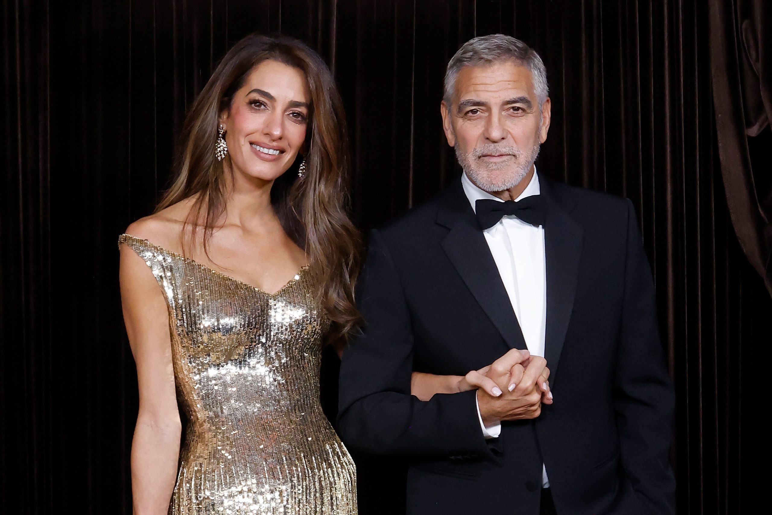 Amal és George Clooney a 2026-os Albies-gálán Londonban