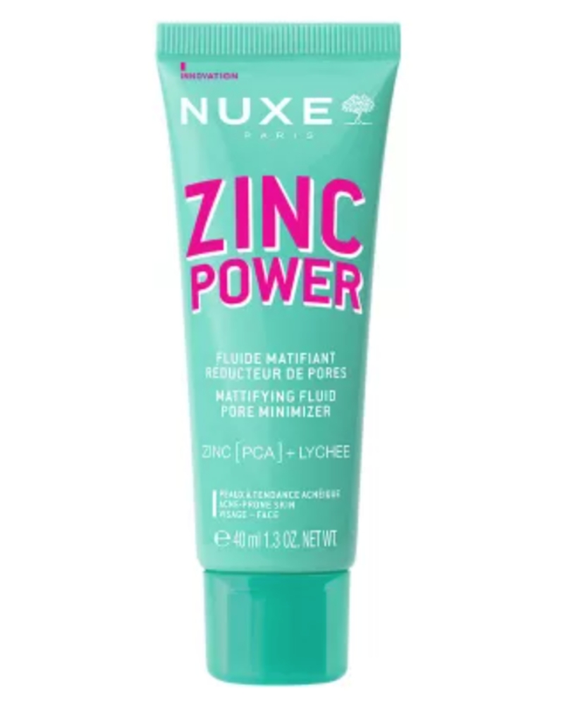 cink-krem-arcra-cink-oxid-hatasa-nuxe | Marie Claire Nuxe Zinc Power bőrhibák elleni mattító fluid
