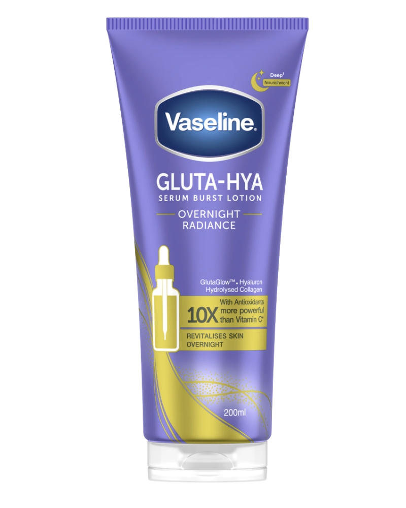 Vaseline Gluta-Hya Overnight Radiance éjszakai szérumos testápoló