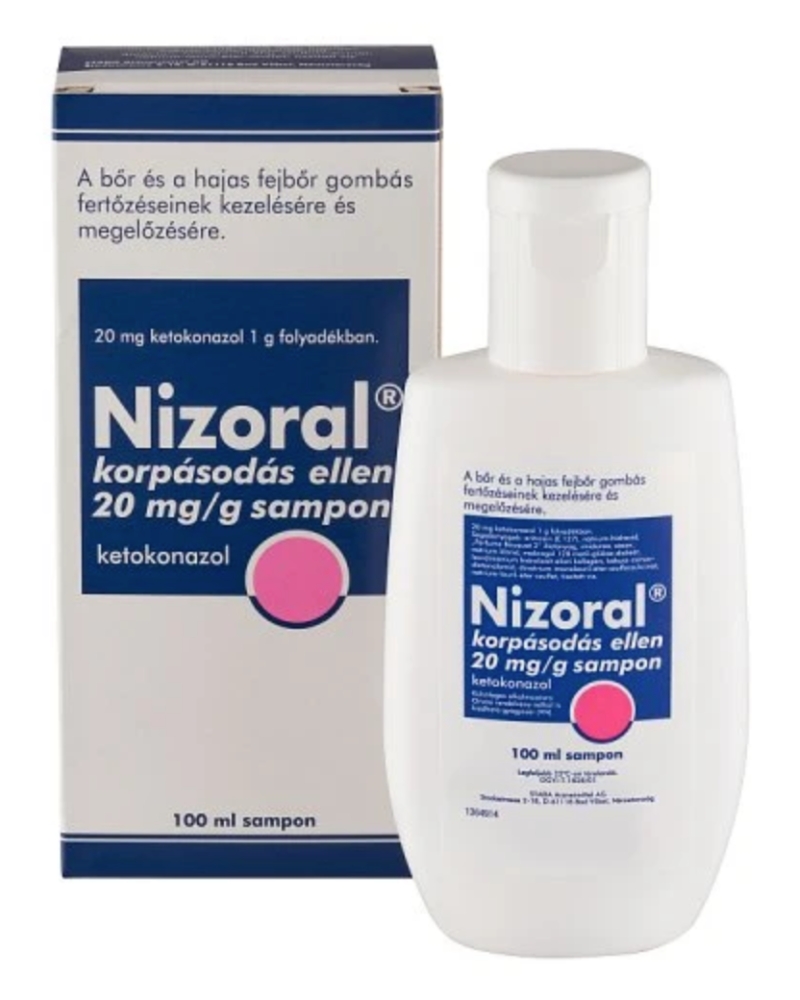 Nizoral korpásodás elleni sampon
