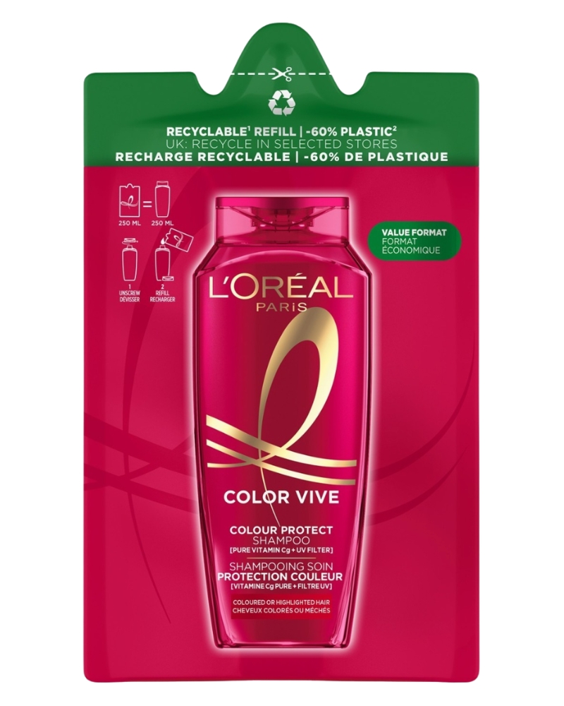 L’Oréal Paris Color Glanz színvédő sampon