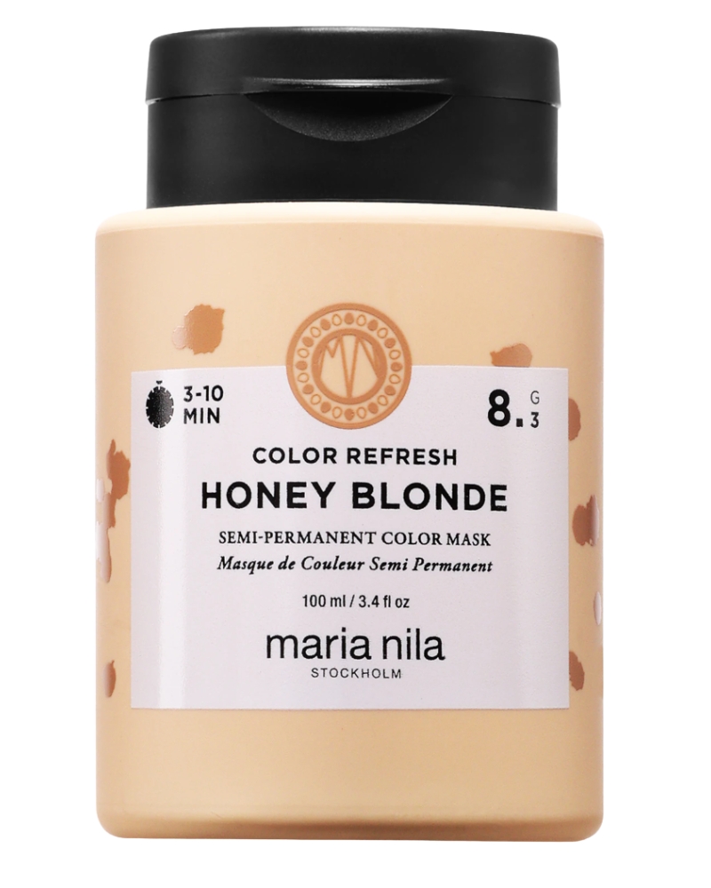 Maria Nila Colour Refresh színező pakolás (Honey Blonde árnyalat)