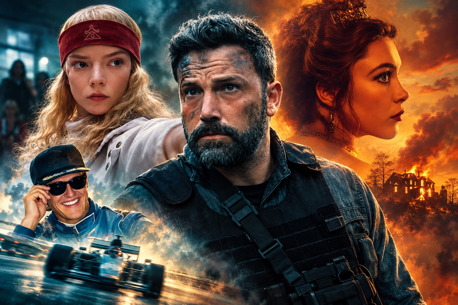 Netflix újdonságok 2026. október: Michael Schumacher dokumentumfilm, Anya Taylor-Joy filmje, Animals Ben Affleckkel, Florence Pough Édentől keletre