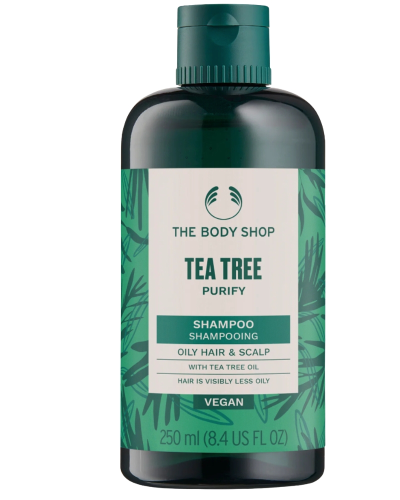 teafaolaj-sampon-zsiros-korpas-hajra-thebodyshop | Marie Claire The Body Shop Teafaolajos Sampon